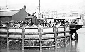 Steamer at the Fish Pier, Scarborough