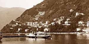 Como Prints: Steamer, Lake Como, Italy
