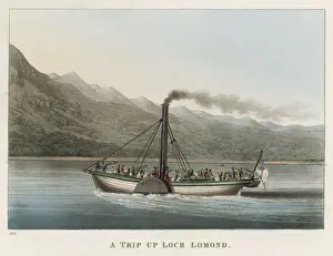 Steamer on Loch Lomond