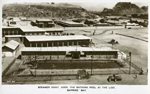Images Dated 23rd April 2019: Steamer Point, Aden, Yemen - Bathing Pool at the Lido
