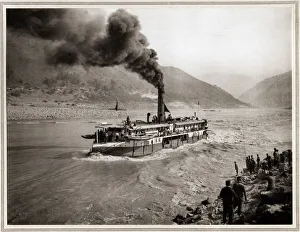 Coastline Prints: Steaming into the Ye T an China, steamer Donald Mennie