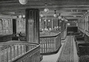 Armchair Prints: Steamship Antonio Lopez from Compania Trasatlantica Espanola