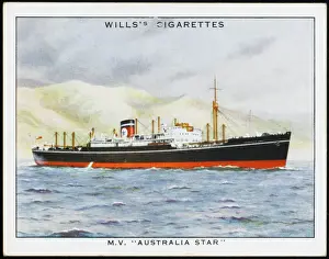 Steam Ships Prints: Steamship Australia Star