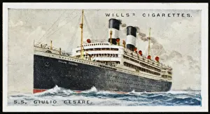 Cesare Prints: Steamship giulio Cesare