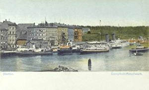 Images Dated 31st March 2011: Steamship Harbour - Szczecin (Stettin), Poland