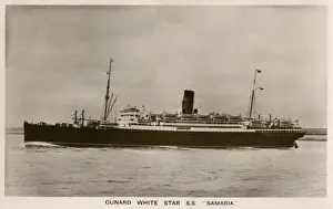 Troop Ship Prints: Steamship Samaria