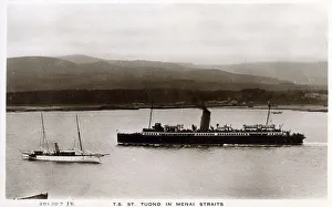 Straits Prints: Steamship TS St Tudno of the LNWSC