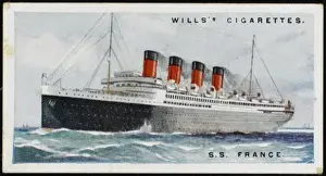 Salons Prints: STEAMSHIPS / FRANCE