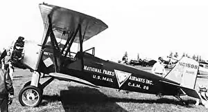 Stearman Prints: Stearman C3MB of National Parks Airways