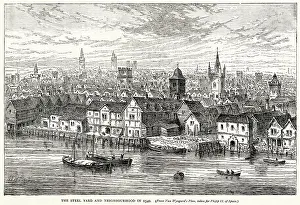 1540 Prints: The Steel yard and neighbourhood