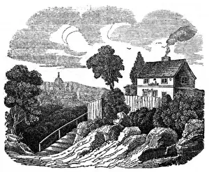 1729 Prints: Steeles Cottage