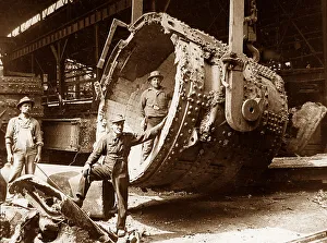 Steelworks Pittsburg Pennsylvania USA early 1900s