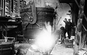 Steelworks Pittsburg Pennsylvania USA early 1900s
