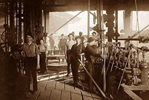 Steelworks Pittsburg Pennsylvania USA early 1900s