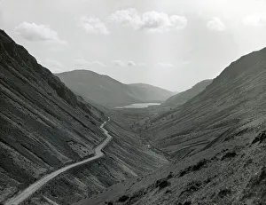 Steep-sided valley, Snowdonia National Park, North Wales