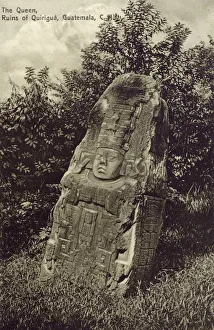 Stela K - Ruins of Quirigua, Guatemala Stela K - Ruins of Quirigua, Guatemala