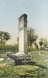 Stele-carrying turtle - Ming Tombs Nanjing, China