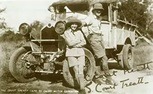 Trip Prints: Stella and Chaplin Court Treatt, Cape to Cairo expedition