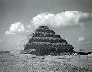 Images Dated 7th May 2021: Step Pyramid, Pyramid of Djoser, Saqqara, Egypt