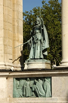 Images Dated 25th August 2007: Stephen I of Hungary or Saint Stephen (969-1038). First Chri