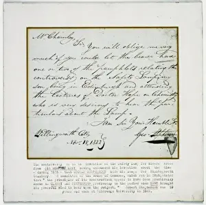 Stephenson - controversy of the safety lamp