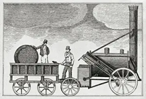 STEPHENSON, Robert (1803-1859). Steam locomotive