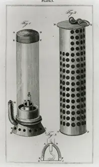 Stephenson?s safety lamp
