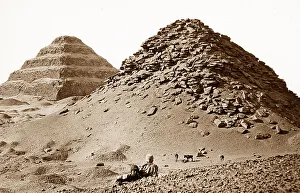 Stepped Prints: Stepped Pyramid of Sakkara, Egypt