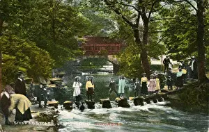 Stepping Stones, Jesmond Dene, County Durham