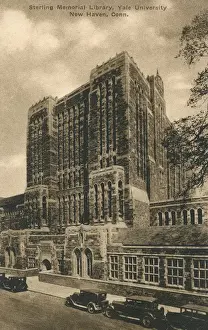 Arched Prints: Sterling Memorial Library, Yale University, New Haven, USA