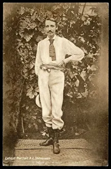 Novelist Collection: Stevenson Last Photo
