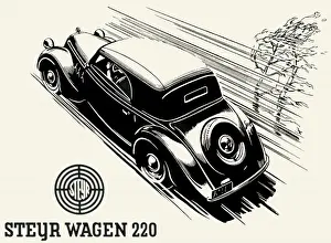 Steyr motor car