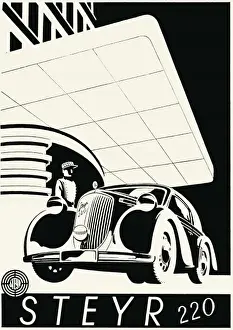 Steyr motor car