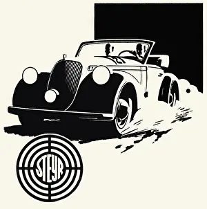 Steyr motor car