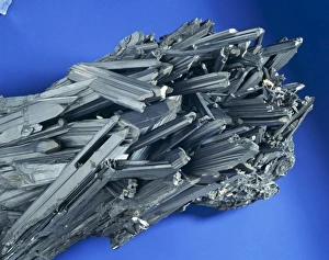 Antimony Gallery: Stibnite