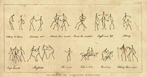 Repository Gallery: Stick figures, Dot and Line, dancing and fainting