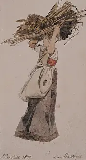 Gatherer Prints: A Stick Gatherer near Hastings