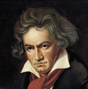 STIELER, Joseph Karl (1781-1858). Ludwig Van