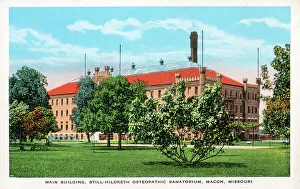 Sanatorium Prints: Still-Hildreth Osteopathic Sanatorium, Macon
