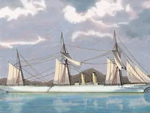 Navigating Prints: Stirling Castle clipper