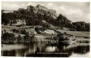 Stirling Prints: Stirling Castle from Raploch, Stirling, Stirlingshire