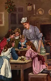 Stirring the Xmas pudding