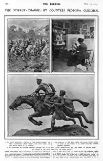Images Dated 17th April 2012: The Stirrup Charge by Countess Feodora Gleichen