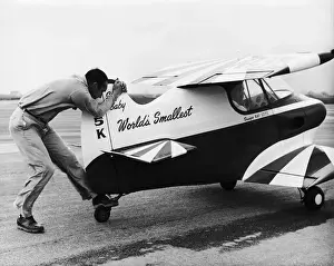 Municipal Prints: Stits SA-2A Sky Baby Worlds Smallest Aircraft During En?