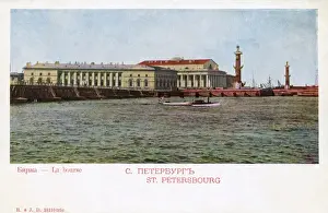 Neva Prints: Stock Exchange, St Petersburg, Russia