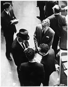 Suits Prints: Stock Exchange Traders