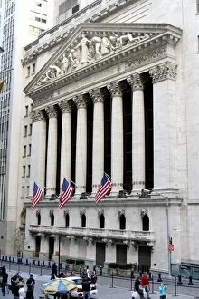 Images Dated 20th August 2011: Stock Exchange in Wall Street, New York