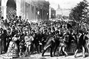 Riot Gallery: Stock market crash, Vienna, 1873