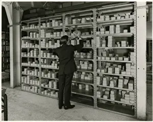 Shelf Prints: STOCK ROOM SHELVES