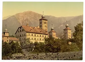Stockalper Palace at Brigue, Valais, Switzerland